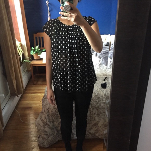 BCBG Sheer Top - Picture 4 of 7